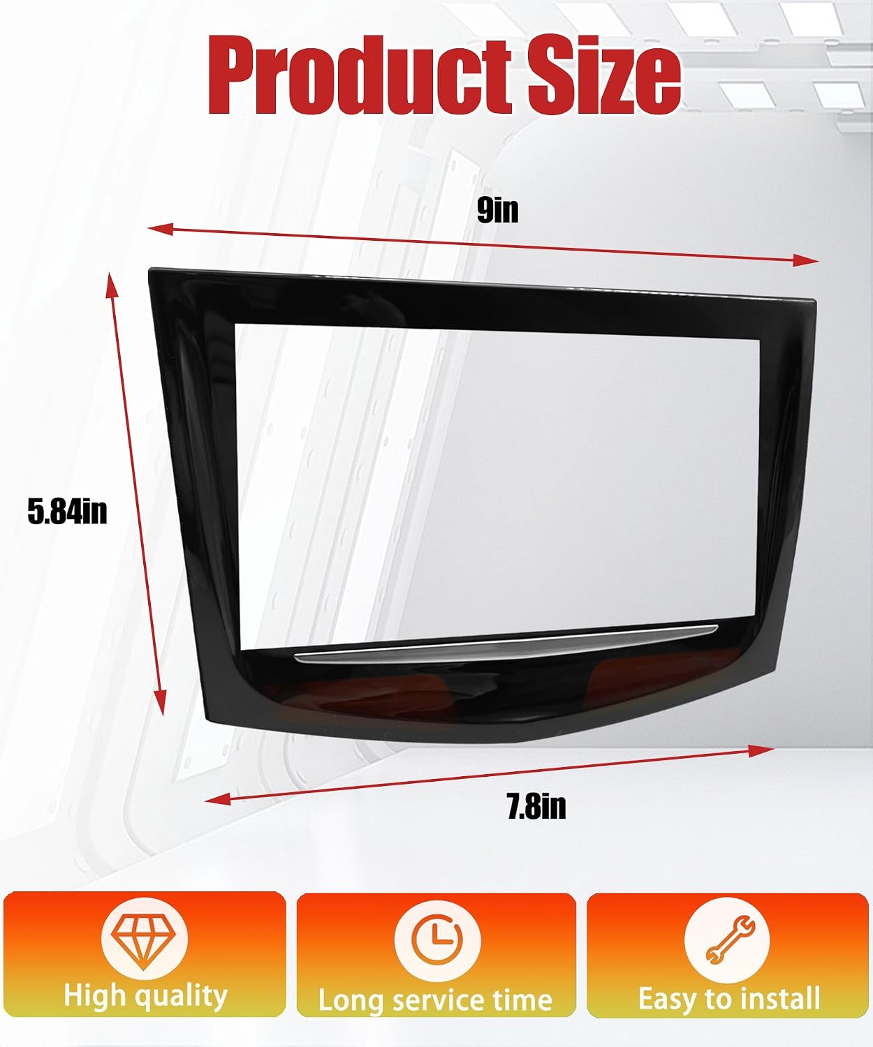 New Upgraded CUE Touch Screen Display with Trim Removal Tool Kit,compatible with 2013-2020 Cadillac ATS SRX XTS CTS ESCALADE