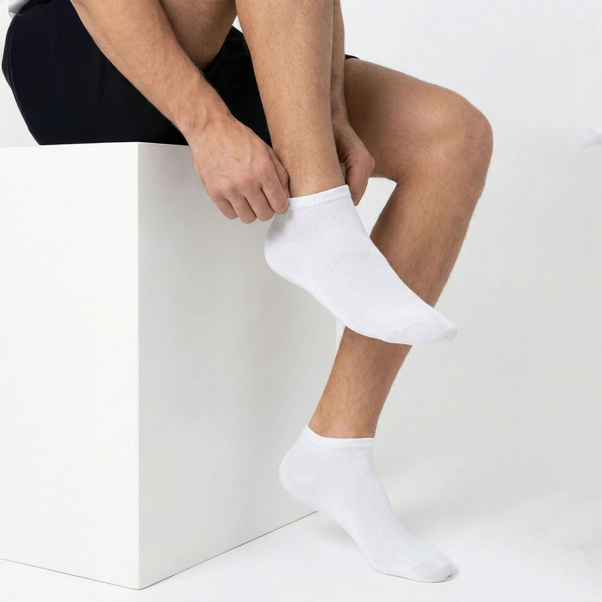 bls ORGANIC 10er Set 98% GOTS Biobaumwolle Sneaker Socken Unisex (as3, numeric, numeric_43, numeric_46, regular, regular)