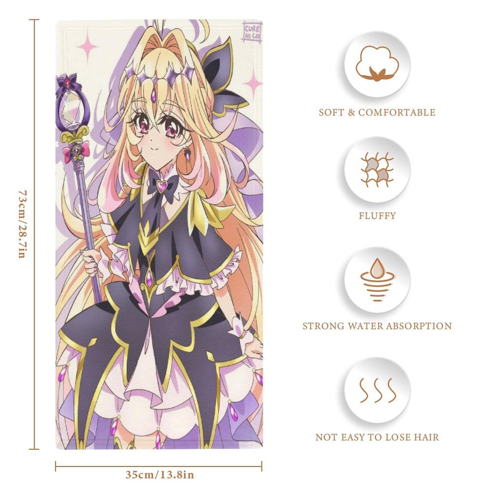 Amazon｜名探偵プリキュア！キュアアルカナ・シャドウタオル マイクロ