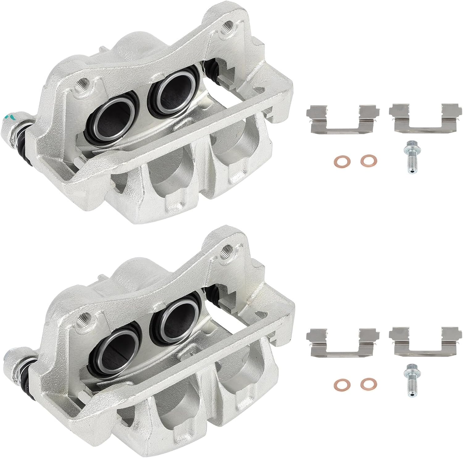 INEEDUP Front Left & Right Disc Brake Caliper Assembly With Bracket 19B3102 19B3103 For Acura For TL 2009-2014 For Acura For TLX 2015-2018 For Honda For Ridgeline 2006-2014, 843585-5208-0932272591