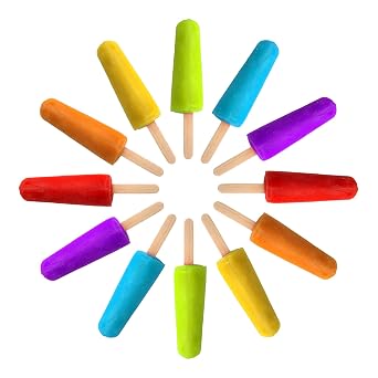 Perfectware Food Grade Popsicle Sticks-1000ct,Natural,4.5