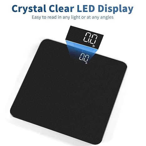 Vitafit Bathroom Scale for Body Weight Accuracy 0.1lb, Weight Scale 400lb