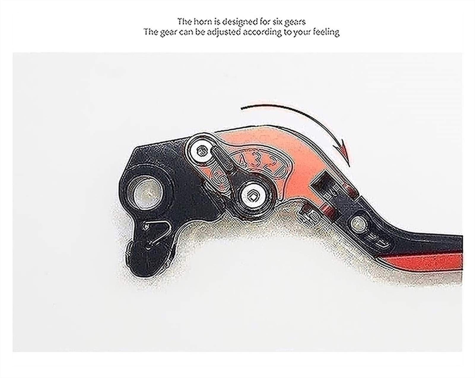 Motorfiets Verstelbare Rem Koppeling Hevels Stuur Handgrepen Uiteinden Voor CBR1000RR CBR 1000 RR 2004 2005 2006 2007 Koppelingsremhendelset (Kleur : 1 Motorfiets Verstelbare Rem Koppeling Hevels Stuur Handgrepen Uiteinden Voor CBR1000RR CBR 1000 RR 2004 2005 2006 2007 Koppelingsremhendelset (Kleur : 1