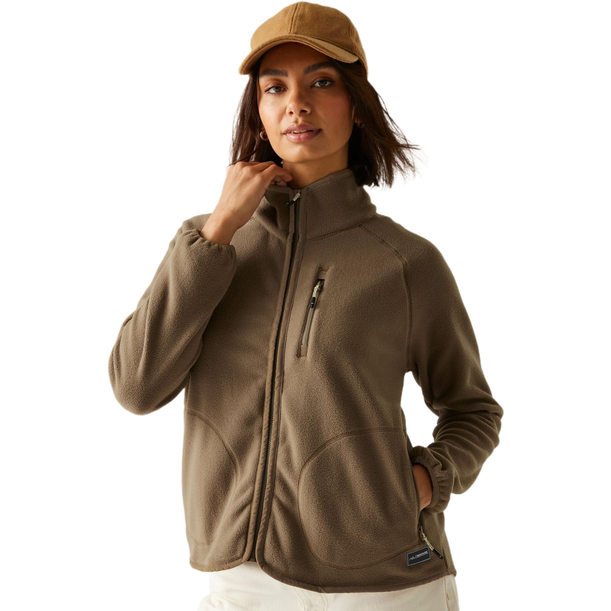 Regatta Womens Frankie Full Zip Fleece Brown