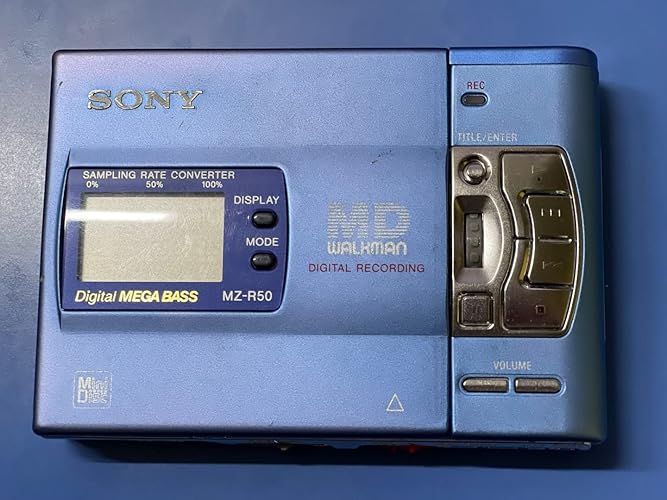 Amazon | SONY ソニー MZ-R50-L ブルー ポータブルMDレコーダー （録音