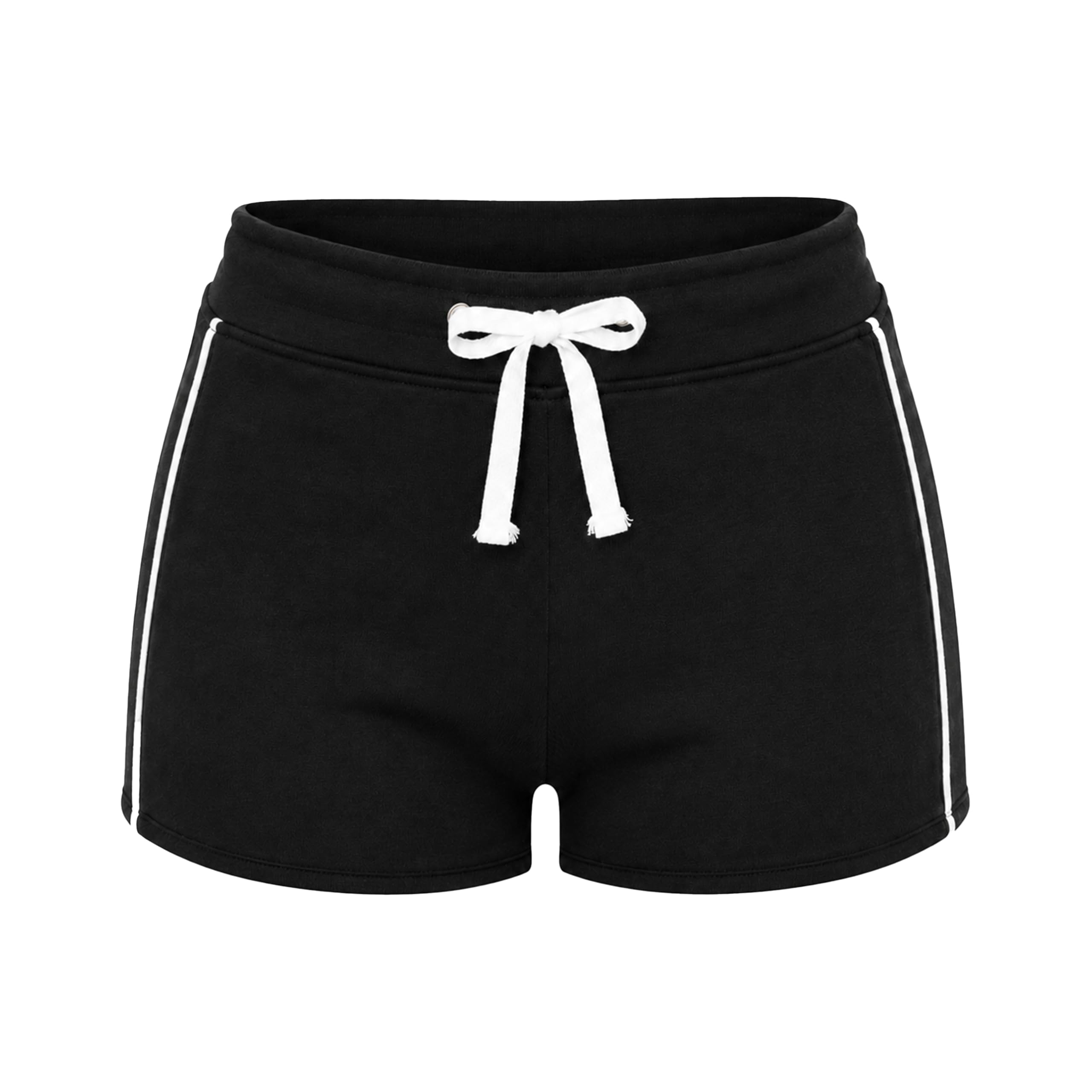 NOROZE Mujeres Alto Talle Shorts Flaco Verano Playa Jersey Hotpants Pantalones Cortos Calientes