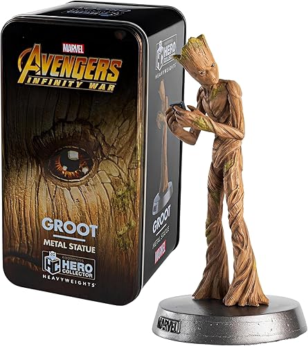 Miniatura 4 de Colección de pesos pesados Marvel | Figura de metal pesado Groot 4