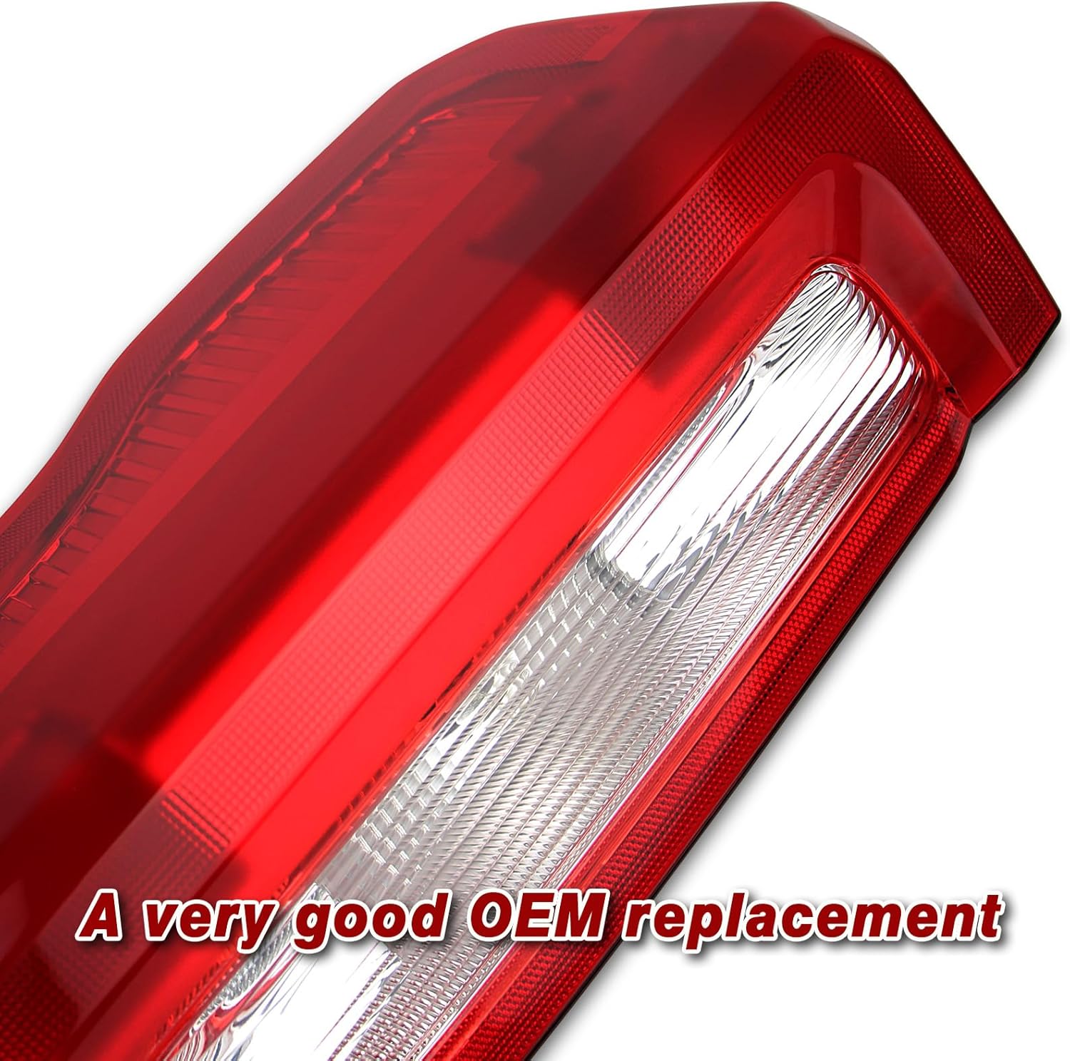Tail Lights Compatible with 2023 2024 2025 Ford F250 F350 Super Duty Halogena Type Rear Light Accessories Rear Brake Lamp Signal Assembly OE:PC3Z13405D (Left Driver Side)
