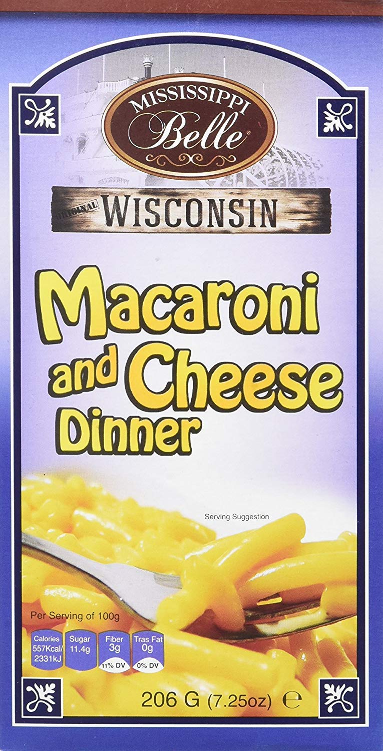 Mississippi Belle Macaroni Fromage 206 g
