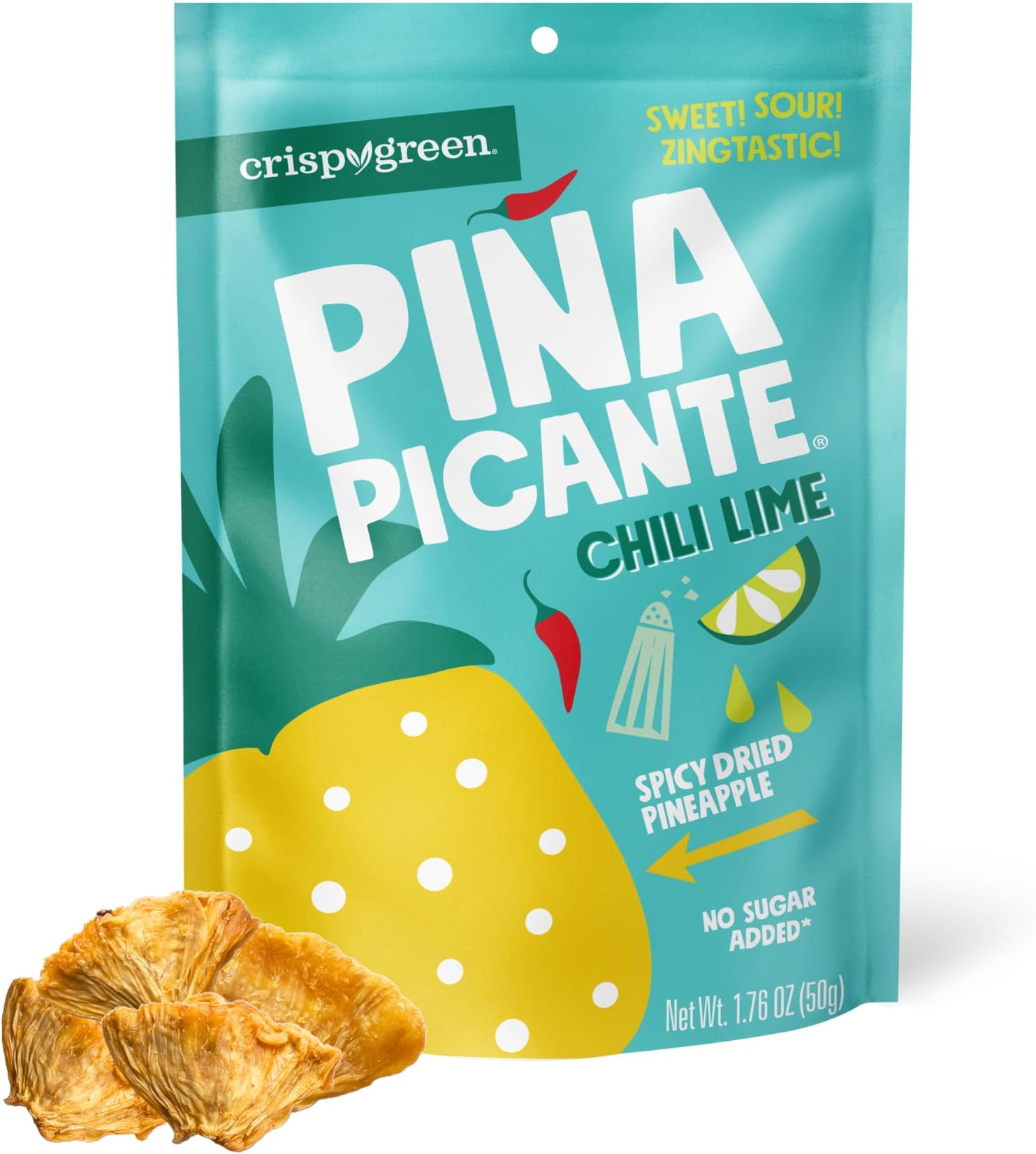 CRISPY GREEN Freeze Dried Tangerine, 1.69 OZ Grocery