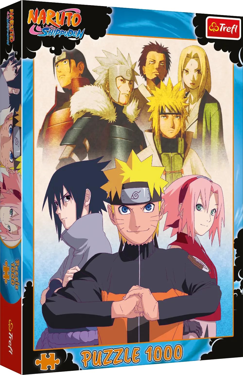 Trefl Shippuden 10940 Naruto Team 1000 Pieces Anime Series Characters Jigsaw Puzzle for Adults and Children from 14 Years, Multicoloured, 10940