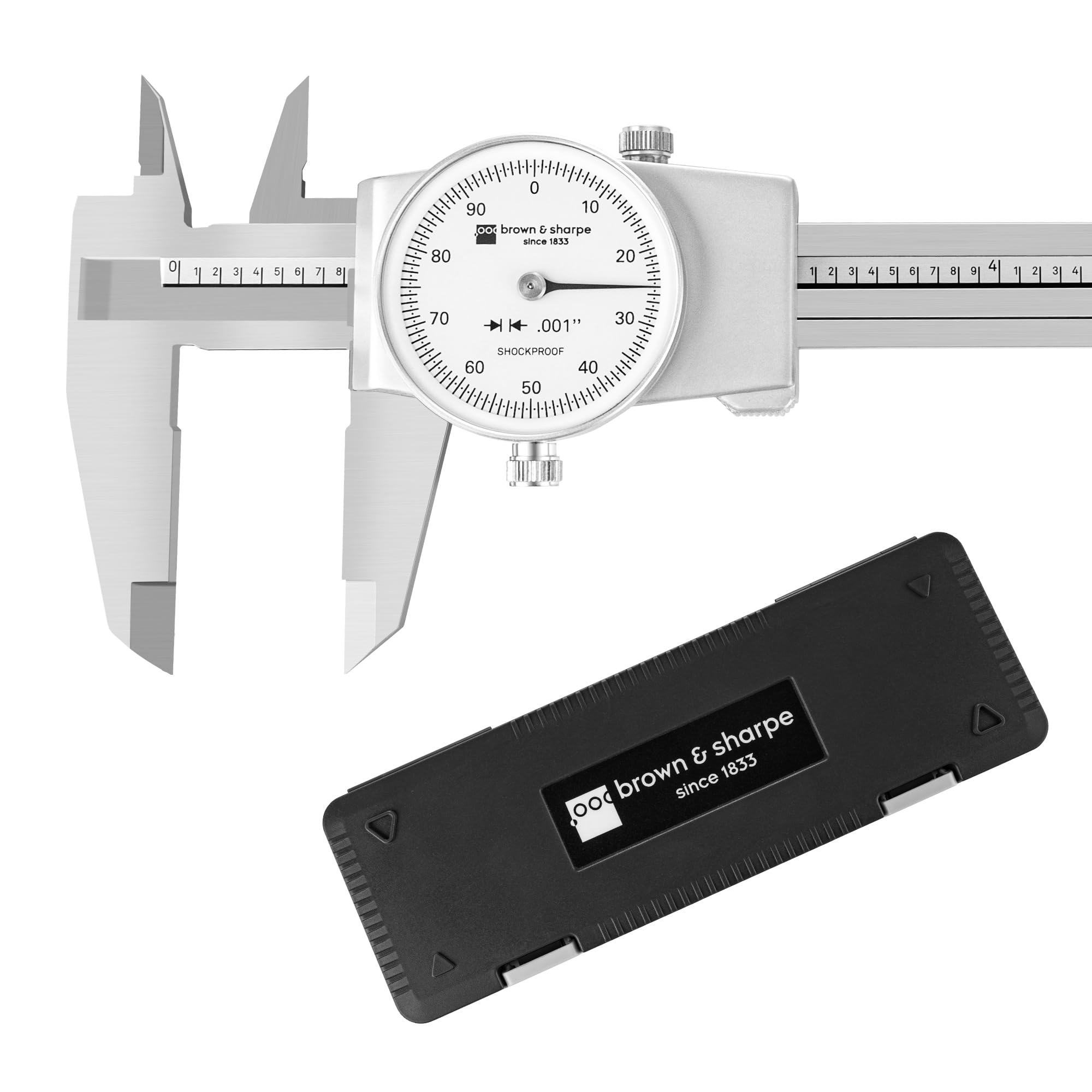 Brown & Sharpe 8-Inch Dial Caliper–Precision Stainless Steel Measuring Tool — Amazon image 10