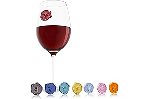 Vacu Vin Glass Markers: Spruce Up Your Wine Glass Game!