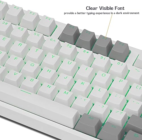 Miniatura 4 de Happy Balls Teclas retroiluminadas PBT Cherry MX Keycap Set Doubleshot Perfil OEM para diseño de EE. UU. 61 68 75 84 87 96 98 104 108 MX