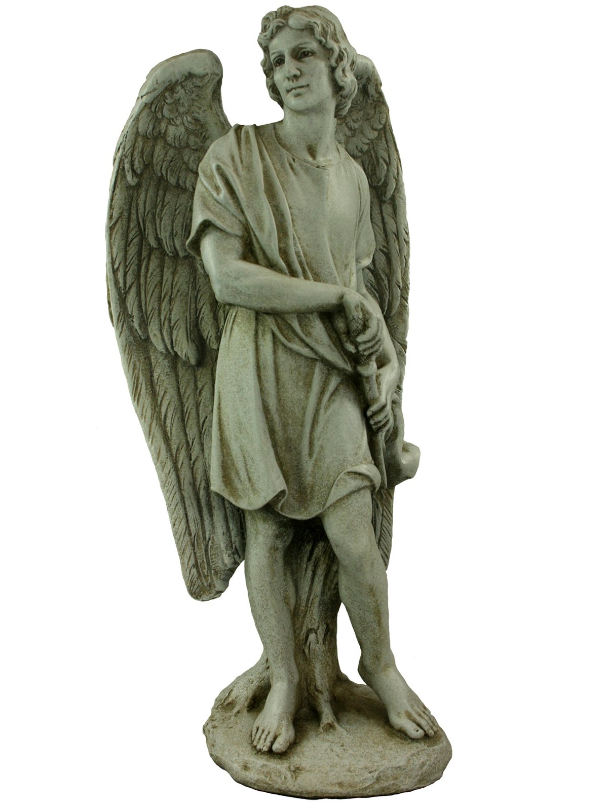 Roman Male Garden Angel Statue [64379]