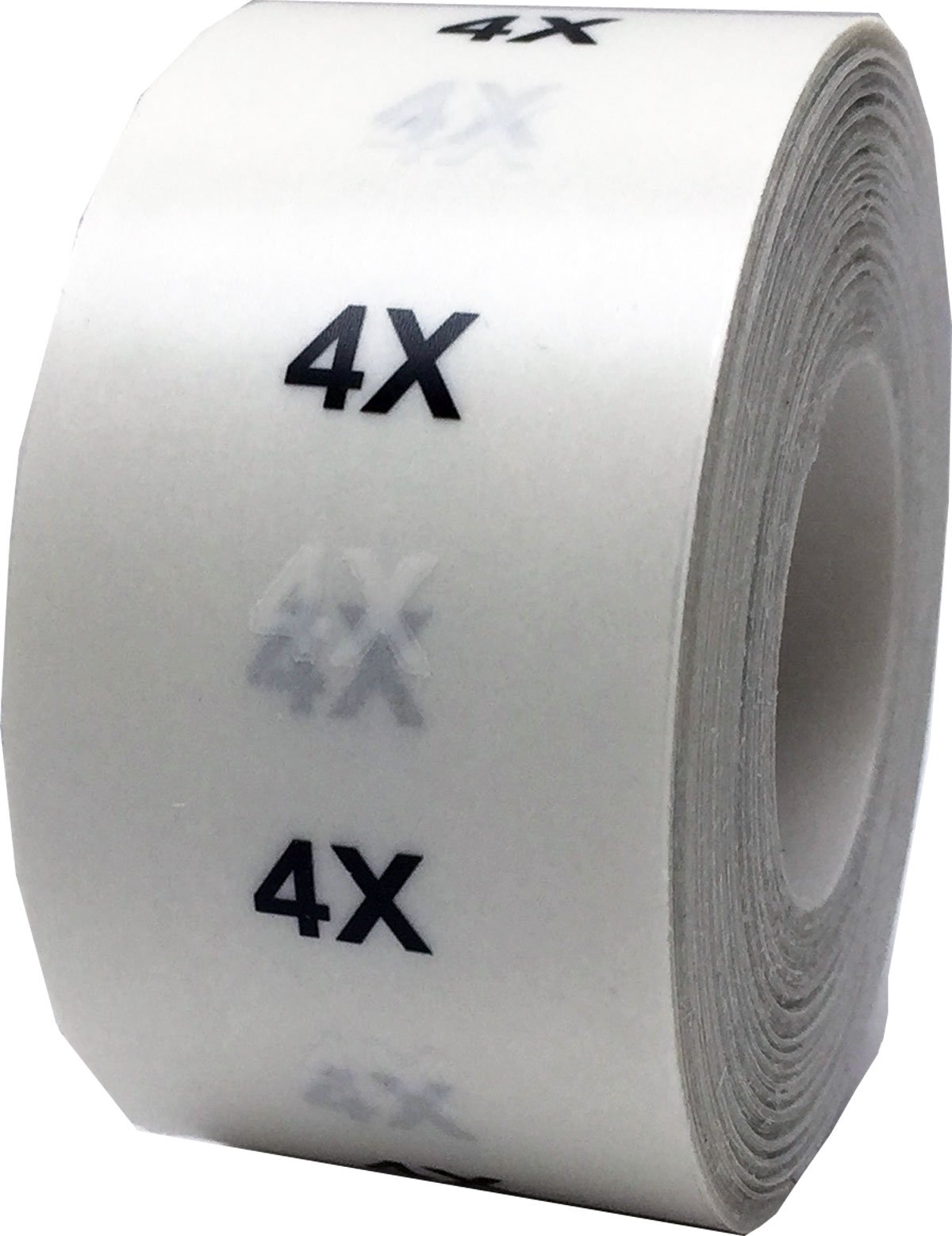 Größenaufkleber Für Herrenkleidung – Größe L, 16 Mm Rund, Creme Auf Schwarz, 108 Stück