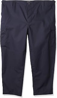 Tru-Spec Classic BDU Tactical Pants for Men - GSA/TAA Compliant BDU Pants with Cargo Pockets, Reinforced Seat and Knees, Adjustable Waist & Legs, Navy - M