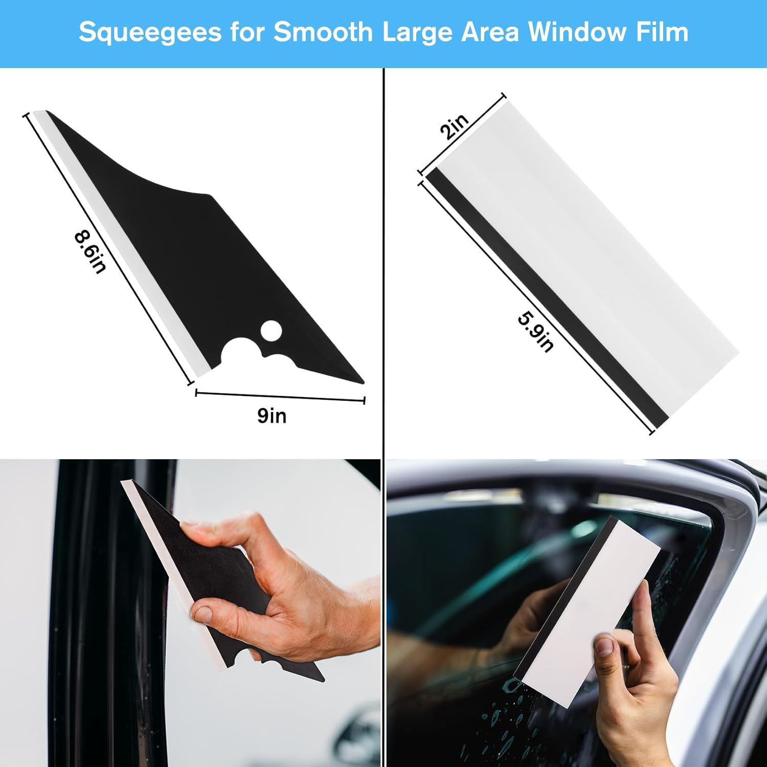 Window Tint Kit, Window Tint Tools, Tint Kit with Utility Knife and