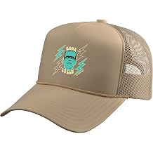 Universal Monsters Frankenstein Come to Life Retro Trucker Hat with Adjustable Mesh Back
