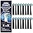 Replacement Toothbrush Heads for Oral B Pro 1000 Replacement Heads,Braun Replacement Brush Heads Refill Compatible with Genius X,Smart 1500,Pro 5000,16 Count,Black