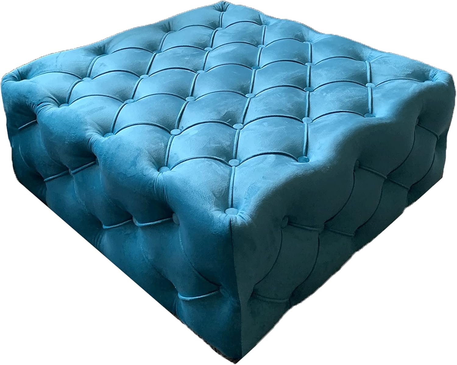 Exquisite Handmade Coffee Tables for Living Room Elegantly Round and Square Upholstered