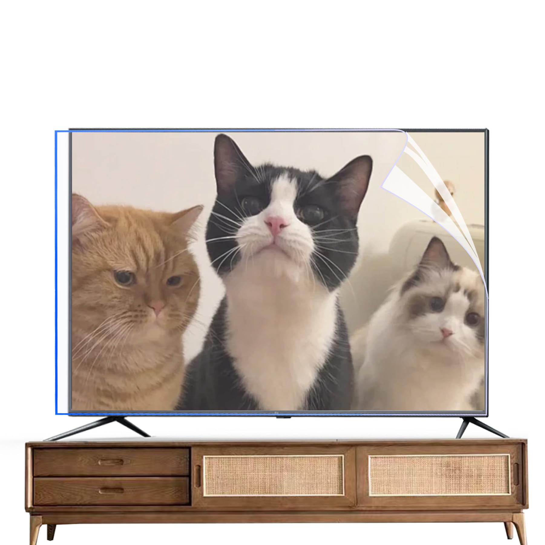 Protecteur d'écran TV 70 pouces pour réduire la fatigue oculaire et reflets