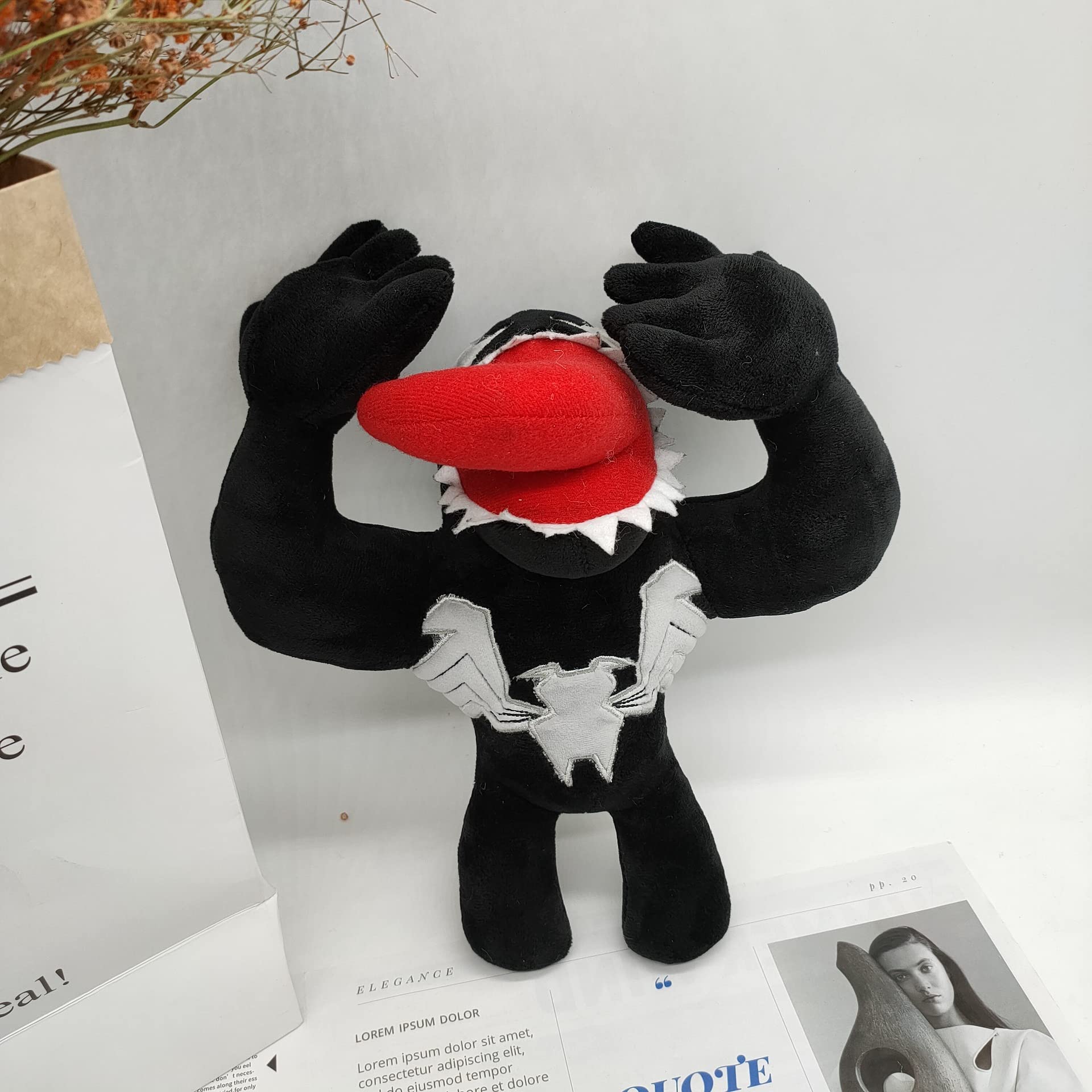 本当にやばいぬいぐるみ Amazon.co.jp: (黒のぬいぐるみ) 漫画の黒の最も有毒な液体の