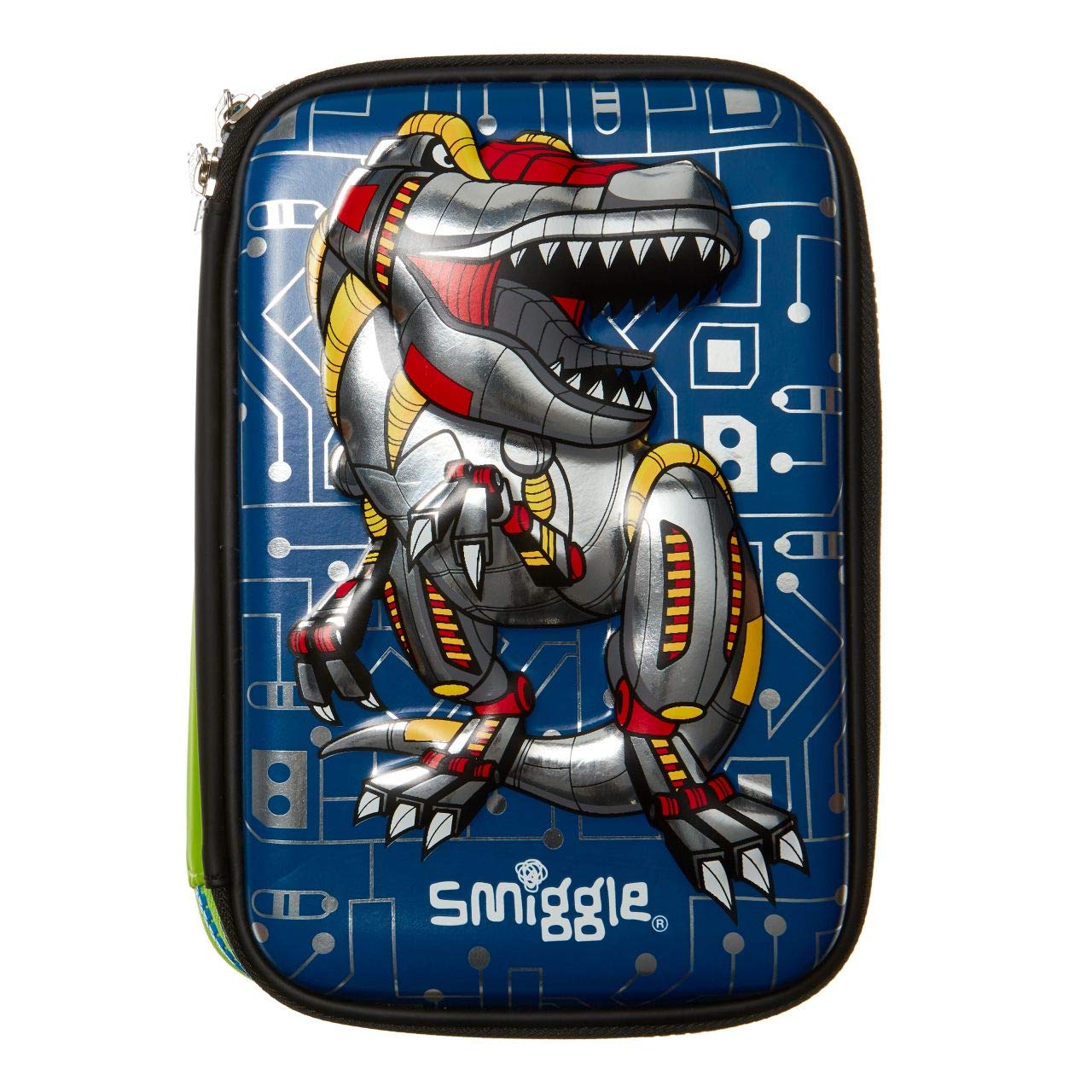 smiggle pencil case 3 layer