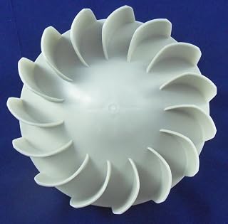 694089 Dryer Blower Wheel for Whirlpool - Flexible Anti-Brittle Plastic Replacement for 279711, 343939 - Fixes Long Drying & No Tumble Issues