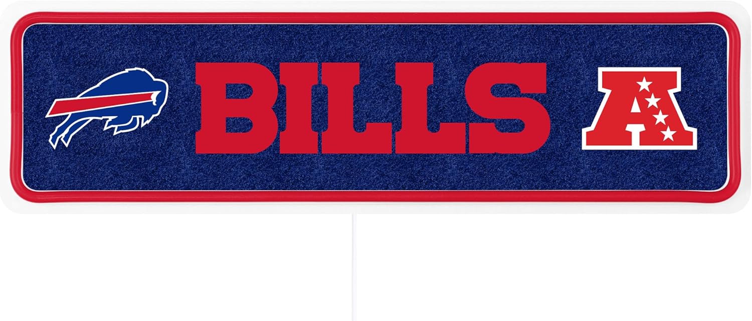 FOCO NFL 15 Inch Neon Light Up Wordmark Sign, San Francisco 49ers