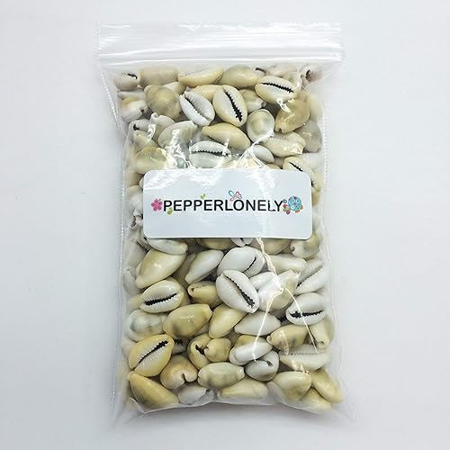 Miniatura 8 de PEPPERLONELY 25PC Day-Break Cowry Sea Shells, Palmadusta Diluculum Shells, 34 pulgadas  1-14 pulgadas