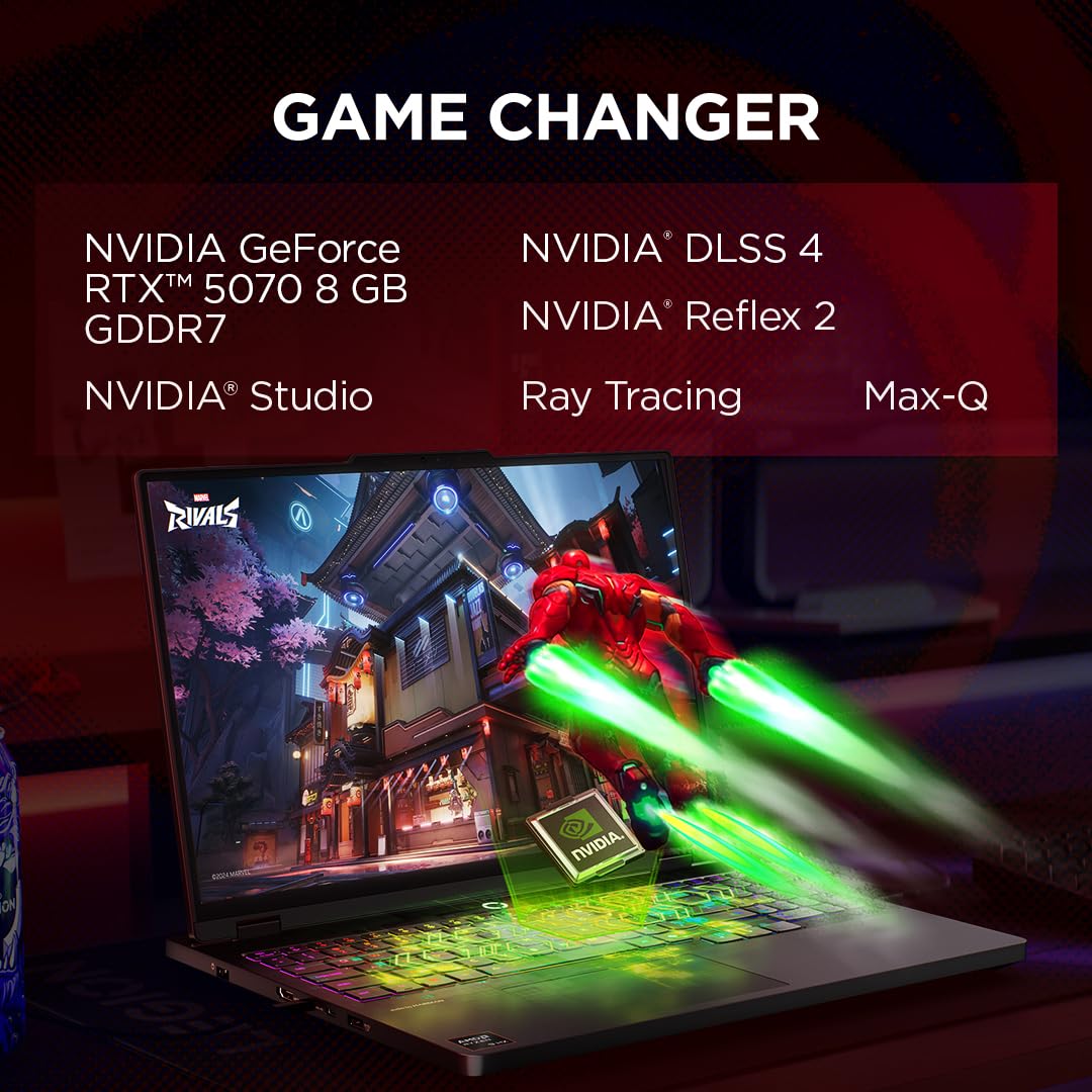 Lenovo Legion 5 16AFR10 83F2・AMD Ryzen 9 9955HX / 2.5 GHz・Win 11 Home・GeForce RTX 5070・32 GB (83F2004AGE)