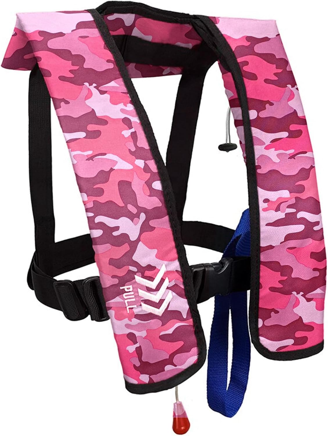 Manual Inflatable Life Jacket|Life Vest for Adults|PFD Low Profile|Supports up to 330 lbs(YSH700)