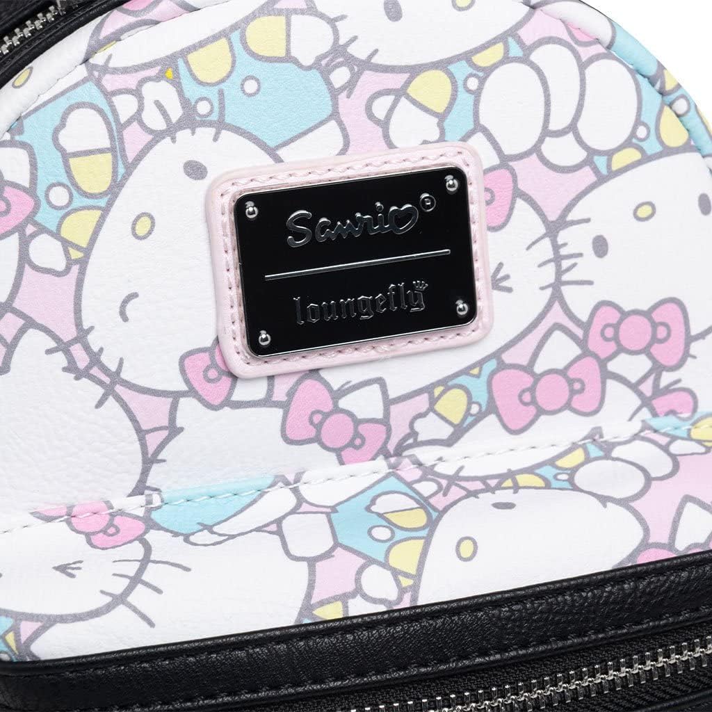 Loungefly Sanrio Hello Kitty Pastel Women's Double Strap Shoulder Bag Purse - Image 4