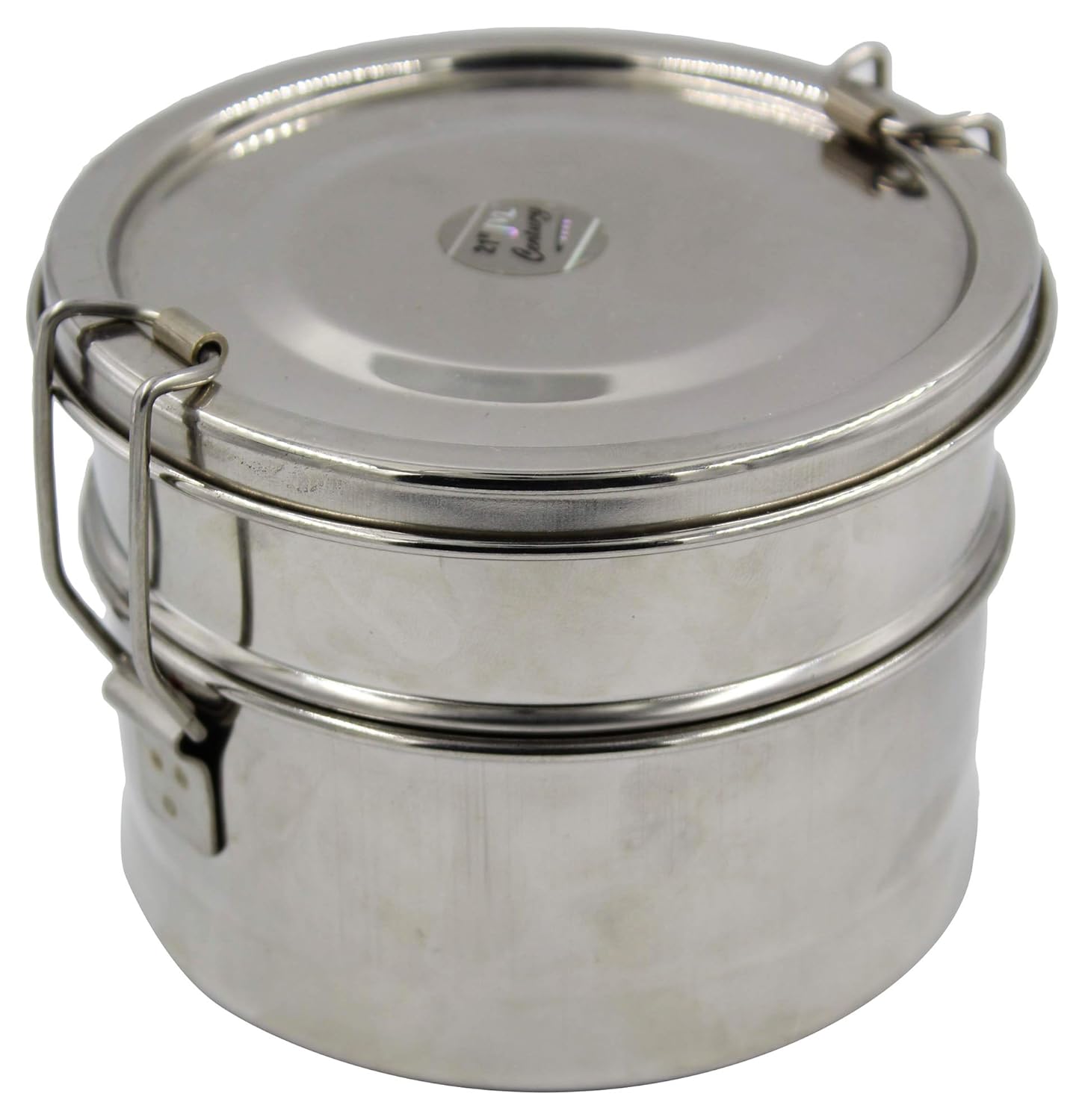 Buy JVL Stainless Steel Lunch Box for Kids, Double Two Layer Tiffin Box