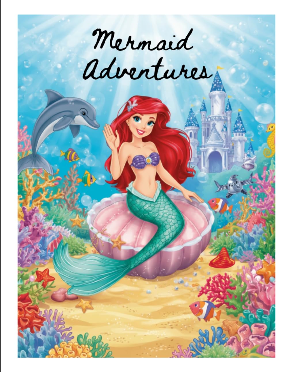 Mermaid Adventures: An Ocean Coloring Book for Little Artists