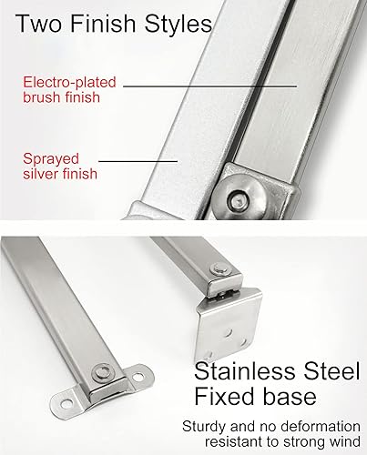 Miniatura 5 de Bisagras para ventana, Estancias de ventana abatible, Tapón de ventana abatible, Soporte de ventana abatible, Cerradura de ventana abatible, Base