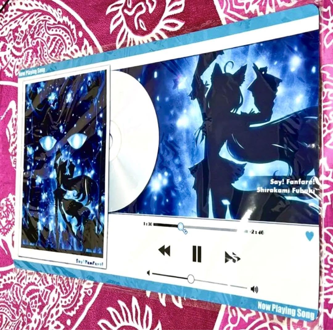 ホロライブ 白上フブキ フブキ プレイ画面 サンパン プレイマット Amazon.co.jp: △RR 白上フブキ フブキ プレイ画面 サンパン