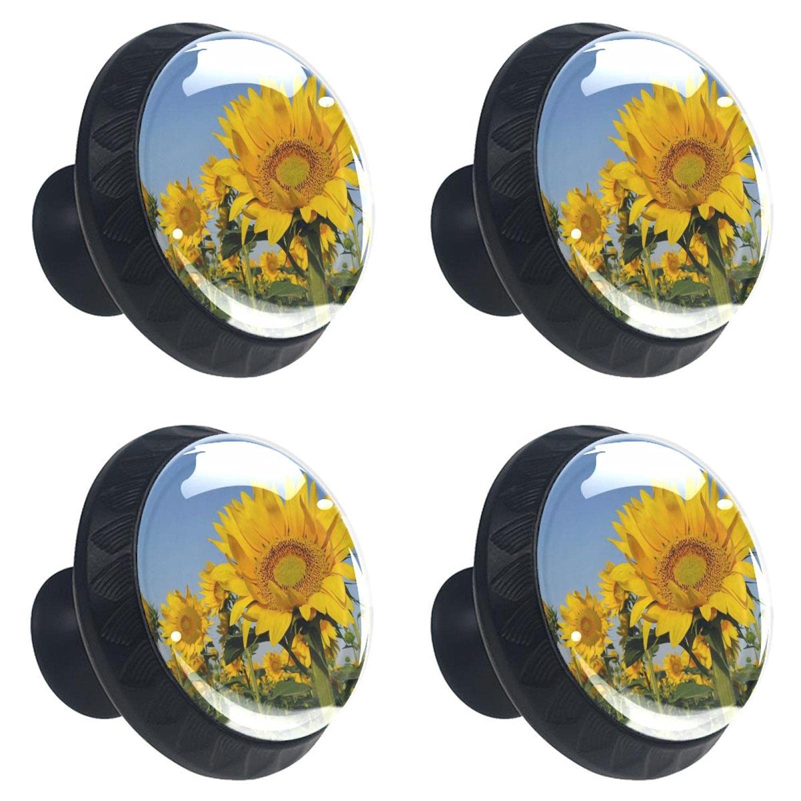 Boutons de tiroir en cristal 30mm pour remplacer une poignée de meuble cassée