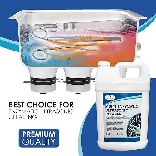 Miniatura 4 de NORTHWEST ENTERPRISES Solución limpiador ultrasónico multienzimática para el reprocesamiento de instrumentos y equipos quirúrgicos. Concentrado. Un