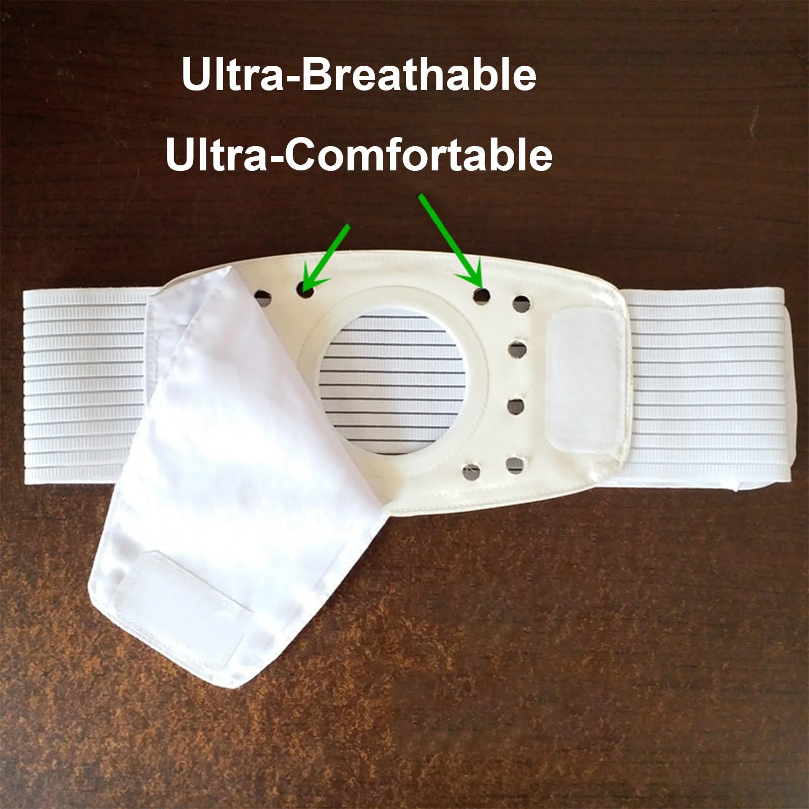 Stoma Gürtel für Männer und Frauen, Diskreter Stoma Bandage Zum Fixieren des Stomabeutels, Ostomie Gürtel für Ileostomie und Urostomie(Medium)