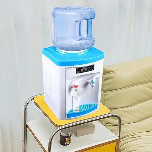 Miniatura 5 de Dispensador de agua fría y caliente para botella de 5 galones máquina de agua potable eléctrica de encimera de carga superior dispensador pequeño de