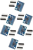hiBCTR 6-Pack GY-521 MPU-6050 6-Axis Accelerometer Gyroscope Modules, 16-Bit ADC I2C Sensors for Arduino Robotics Drones