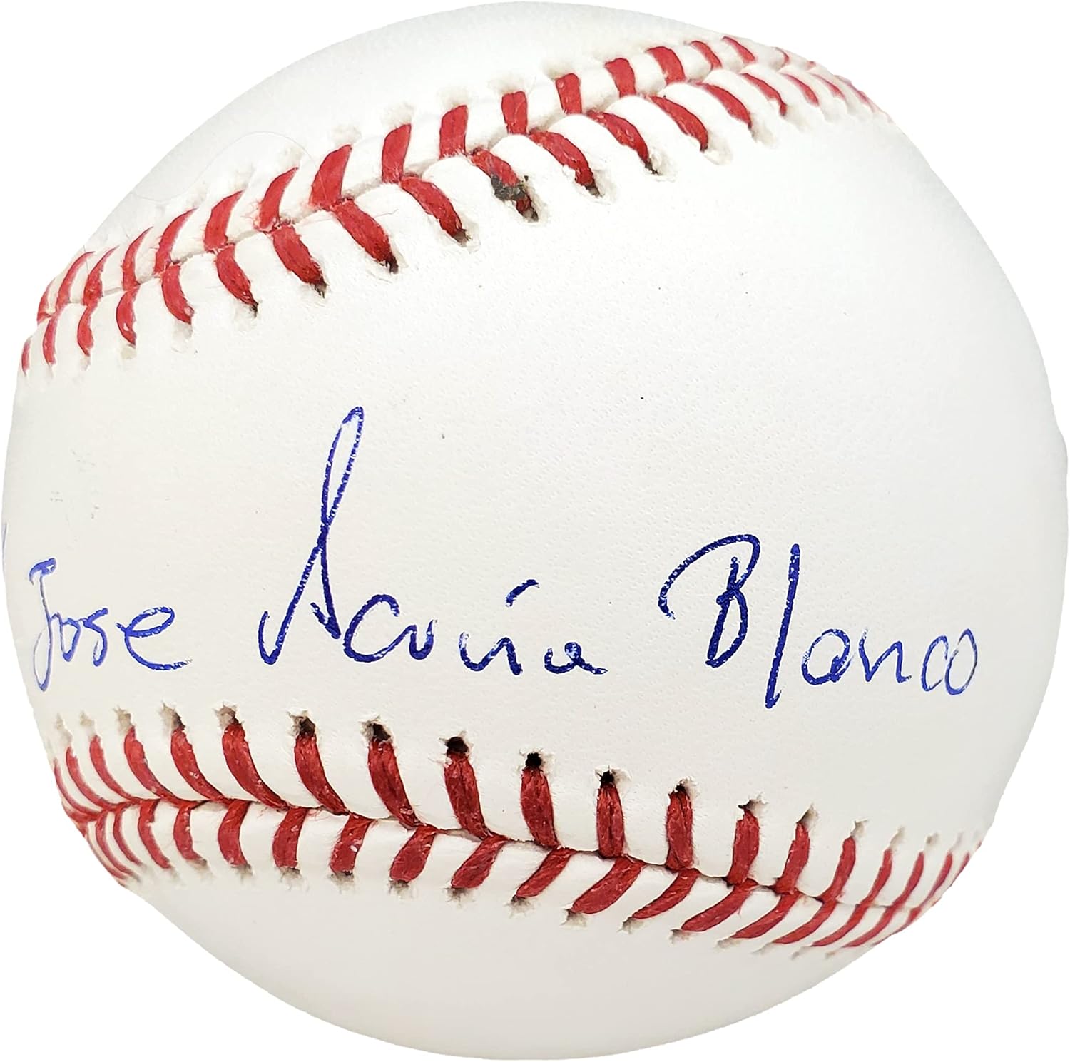 Ronald Acuna Jr. Autographed Official M.L.B. Baseball Braves Full Name Beckett BAS