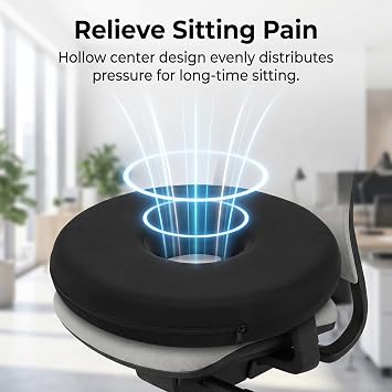 Ear Pillow with Detachable Pillowcase, Adjustable Padding Side Pillow to Protect Ears and Provide Good Sleep