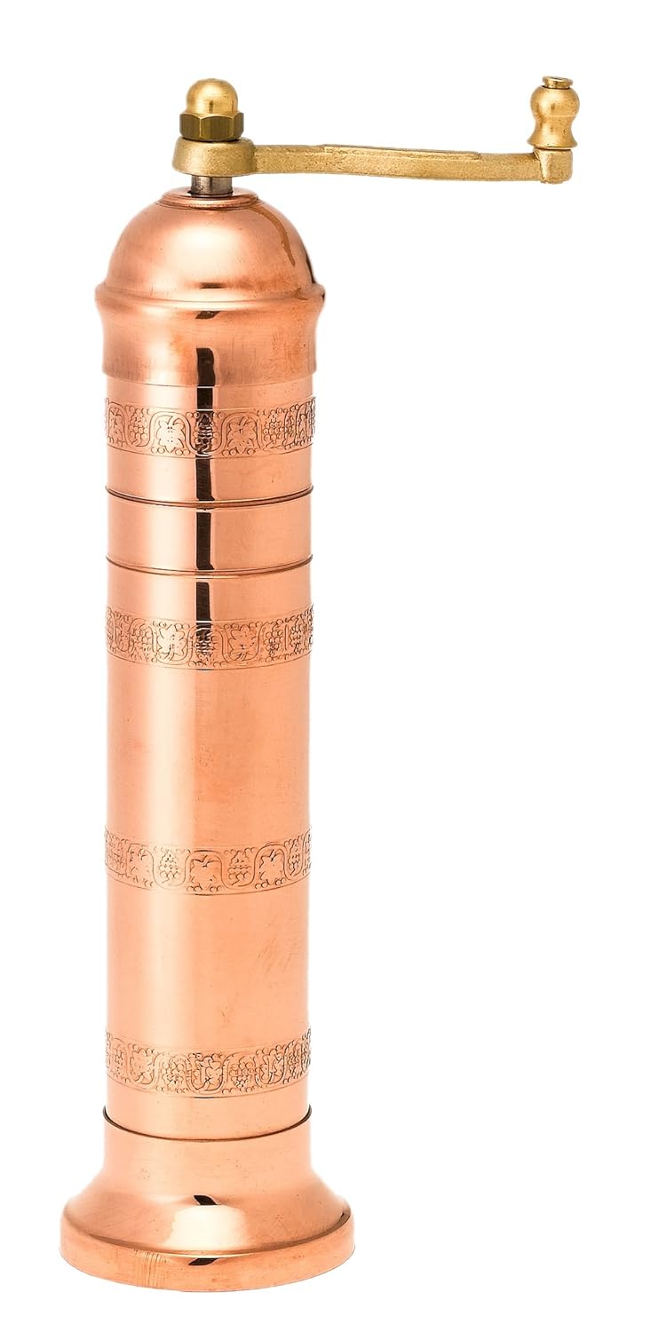 Buy Pepper Mill Imports Atlas Salt Mill, Copper, 9" Online at Low Prices in India Amazon.in