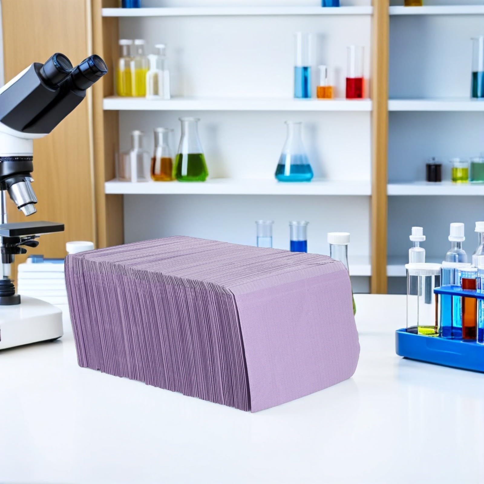 Homoyoyo 125piezas Baberos Dentales Impermeables Tapetes para Esmalte de Uñas Almohadillas Desechables para Dentistas Usar Consulta o Estación de Mesa de Tatuajes