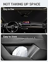 Vista 169 de Proadsy Parasol para parabrisas actualizado 2026, ajuste personalizado, Lexus NX 2022-2025 2026, 4 capas, plegable, protector de parasol frontal que