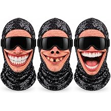 Balaclava Face Mask, 3D Funny Ski Face Mask