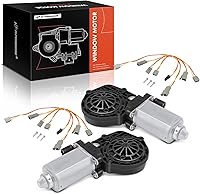 A-Premium Power Window Lift Motors for Ford F-150 F-250 F-350 Bronco Mustang Explorer - 2PC Left Right Set Replaces E3AZ5423395-A